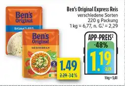 diska Ben's original basmati-reis Angebot
