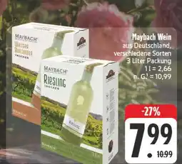 E-Center Maybach riesling trocken Angebot