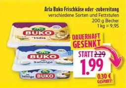 diska Arla buko frischkäse oder -zubereitung Angebot