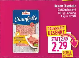 diska Reinert chambelle geflügelsalami Angebot