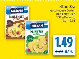 diska Milram burlander herzhaft Angebot