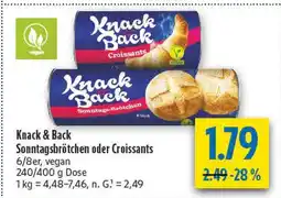 diska Knack & back sonntagsbrötchen Angebot
