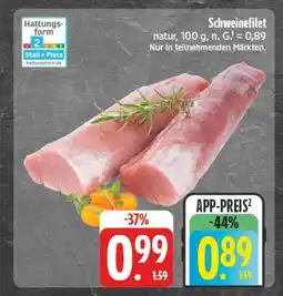 E-Center Schweinefilet Angebot