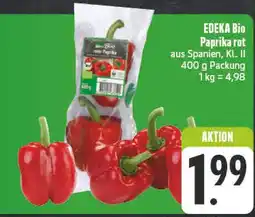 E-Center Edeka bio paprika rot Angebot