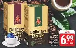 E-Center Dallmayr classic kaffee kräftig Angebot