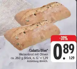 E-Center Ciabatta olive Angebot