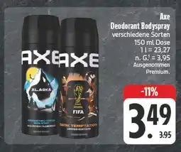 E-Center Axe alaska deodorant bodyspray Angebot