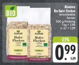 E-Center Alnatura bio hafer flocken Angebot