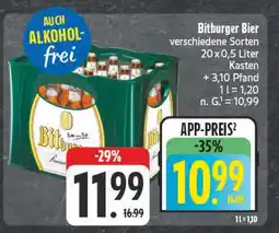 E-Center Bitburger bier Angebot