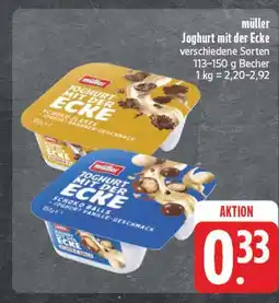 E-Center Müller joghurt mit der ecke Angebot
