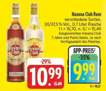 E-Center Havana club rum Angebot