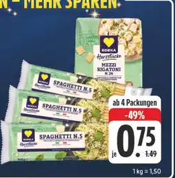E-Center Edeka herzstücke mezzi rigatoni n.26 Angebot