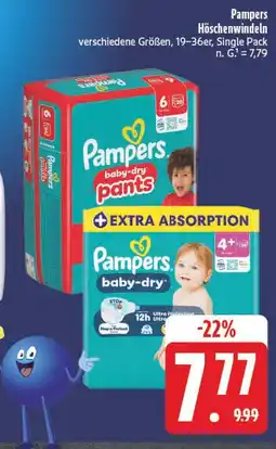 E-Center Pampers baby-dry pants Angebot