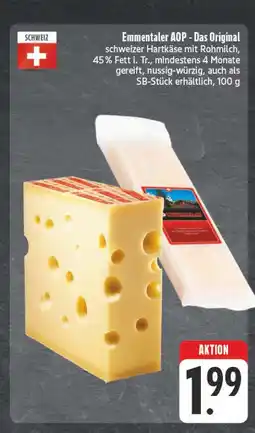 E-Center Emmentaler aop - das original Angebot