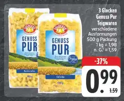 E-Center 3 glocken genuss pur teigwaren Angebot