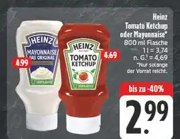 E-Center Heinz tomato ketchup Angebot