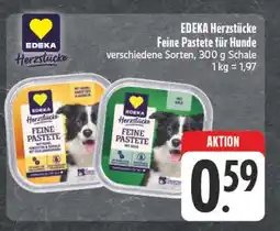 E-Center Edeka herzstücke feine pastete für hunde Angebot