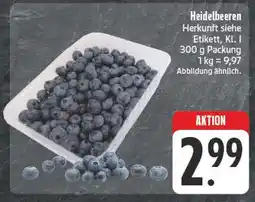 E-Center Heidelbeeren Angebot