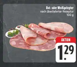 E-Center Rot- oder weißgelegter Angebot