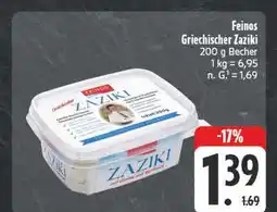 E-Center Feinos griechischer zaziki Angebot