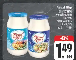 E-Center Miracel whip salatcreme Angebot