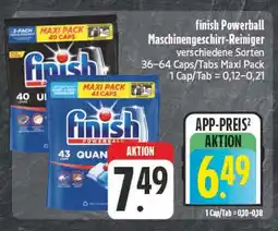E-Center Finish powerball maschinengeschirr-reiniger 40 caps Angebot