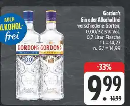 E-Center Gordon's gin Angebot