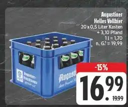 E-Center Augustiner helles vollbier Angebot