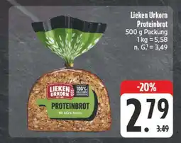 E-Center Lieken urkorn proteinbrot Angebot
