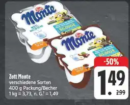 E-Center Zott monte Angebot