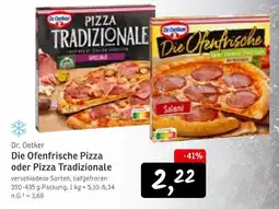 KONSUM Dr. oetker die ofenfrische pizza Angebot