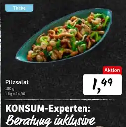 KONSUM Pilzsalat Angebot