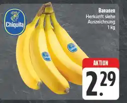 E-Center Chiquita bananen Angebot
