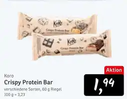 KONSUM Koro crispy protein bar Angebot