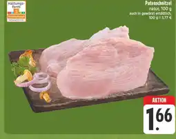 E-Center Putenschnitzel natur Angebot