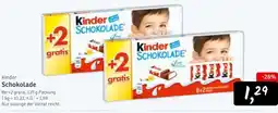 KONSUM Kinder schokolade Angebot