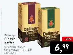 KONSUM Dallmayr classic kaffee Angebot