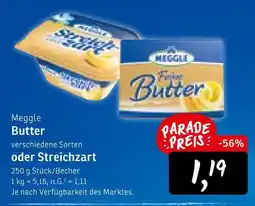 KONSUM Meggle butter oder streichzart Angebot