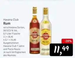 KONSUM Havana club rum Angebot
