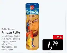 KONSUM Debeukelaer prinzen rolle Angebot