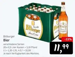 KONSUM Bitburger bier Angebot