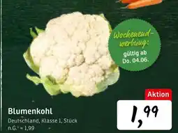KONSUM Blumenkohl Angebot