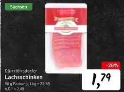KONSUM Dürrröhrsdorfer lachsschinken Angebot