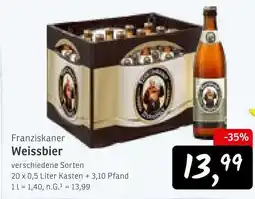 KONSUM Franziskaner weissbier Angebot