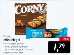KONSUM Corny müsliriegel Angebot