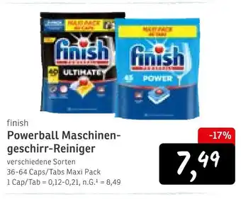 KONSUM Finish powerball maschinen-geschirr-reiniger Angebot