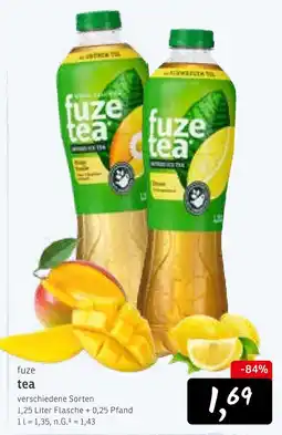 KONSUM Fuze tea Angebot