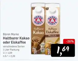 KONSUM Bären marke haltbarer kakao Angebot