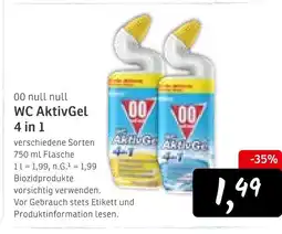 KONSUM 00 null null wc aktivgel 4 in 1 Angebot