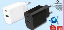 Marktkauf Cablexpert usb-schnellladegerät schwarz Angebot